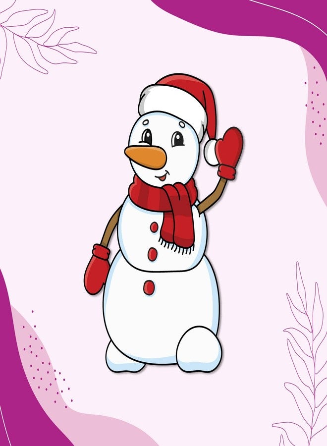 Bhai Please Snowman Wooden Fridge Magnet (Pack of 1) | Cartoon Characters, Movie, TV, Comics, Anime | Fridge Decorations | Gift for Friends, Colleagues, Gen Y | Birthday, Return Gift - Image 5